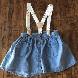 Oshkosh suspender skirt